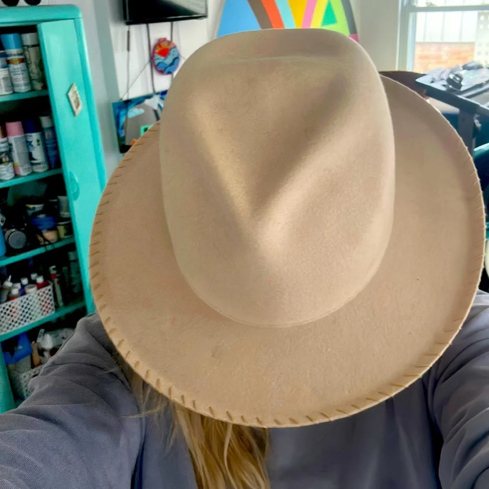 Urban outfitters felt adjustable western hat - Picture 1 of 4